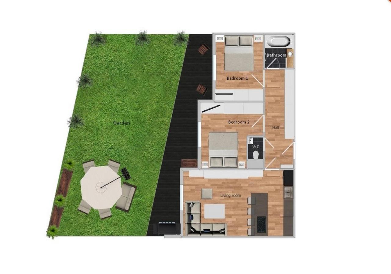 Krejcarek Garden Apartment Prague Extérieur photo